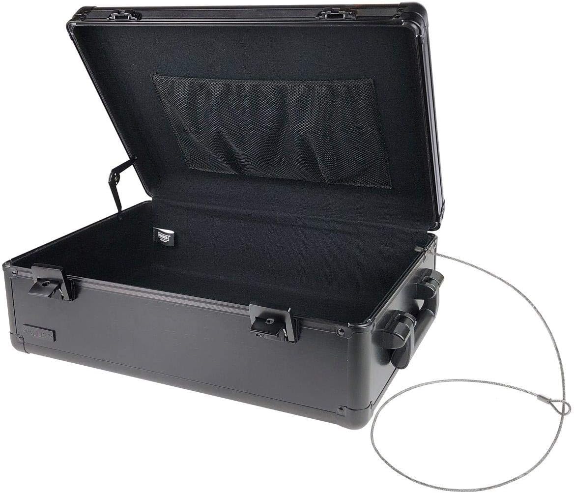 Black Storage Chest with Key Locks, Pack of 2 R1838