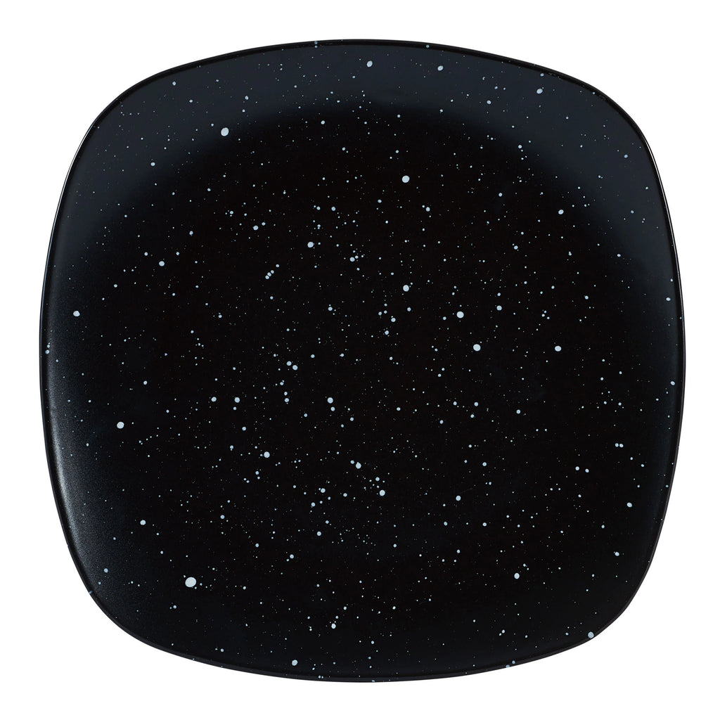 12-piece Black Speckle Stoneware Dinnerware Set K728