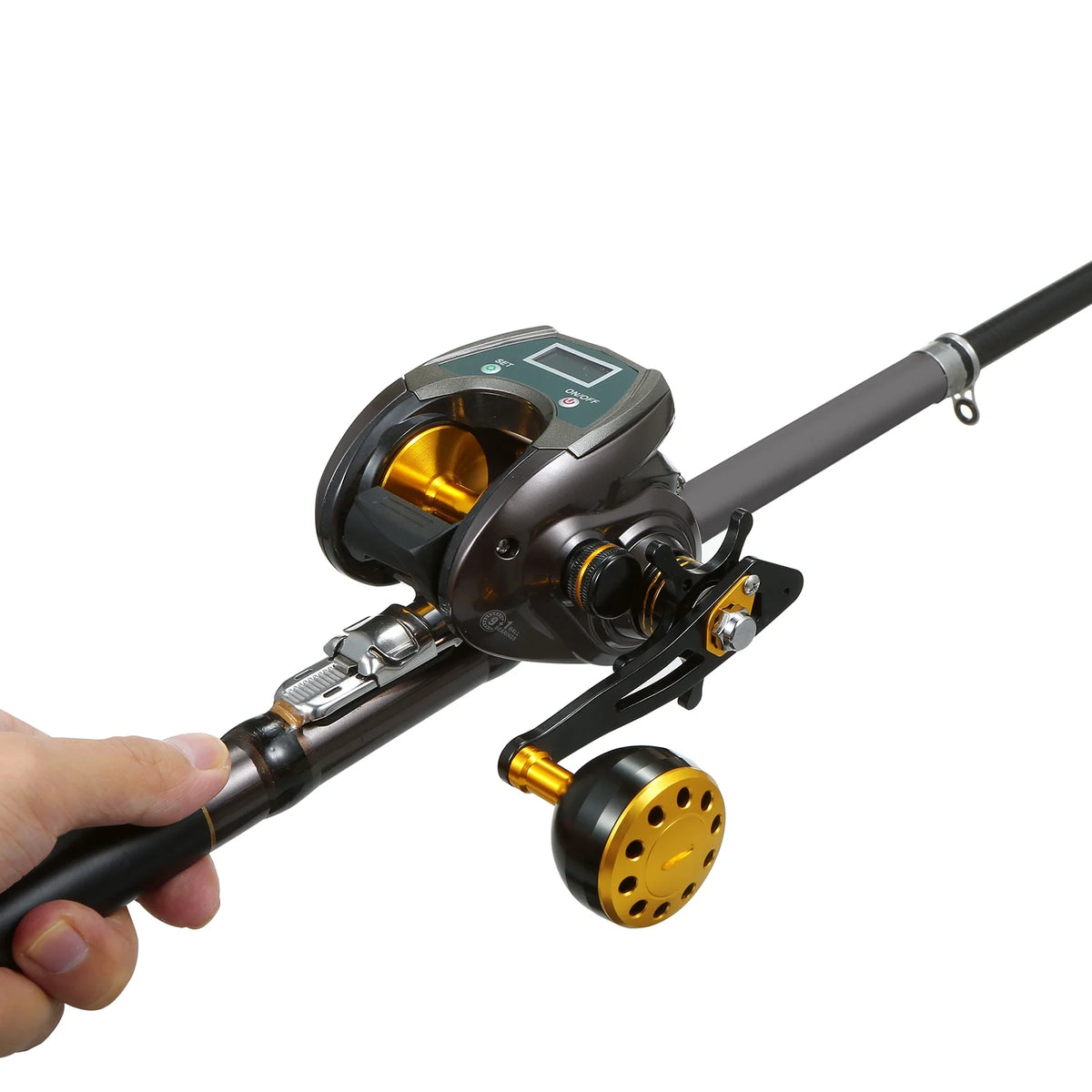 Carbon Fiber Baitcasting Reel 9+1BB High Speed 6.4:1 Magnetic Brake System L331569
