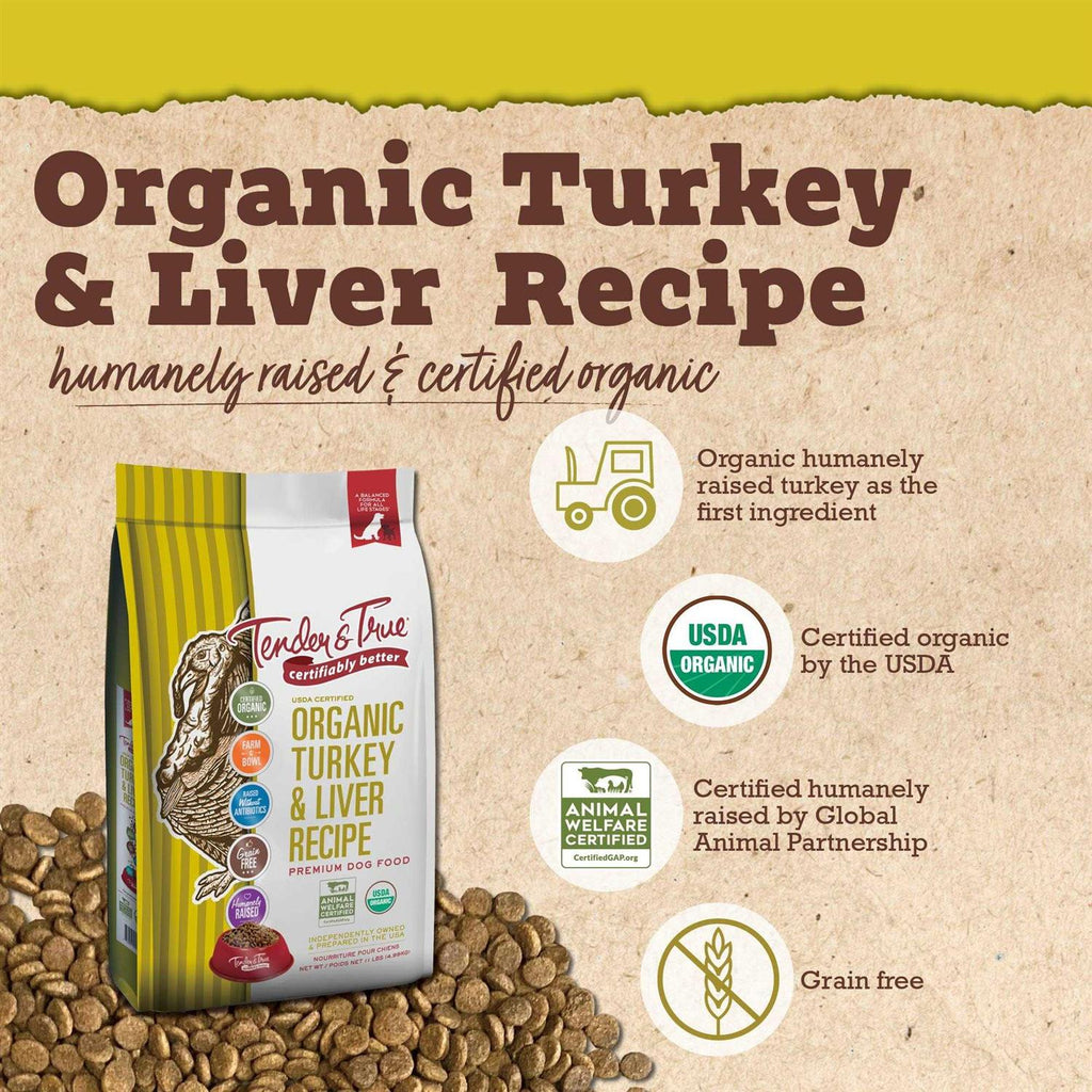 Organic Turkey & Liver Recipe Dog Food F583791