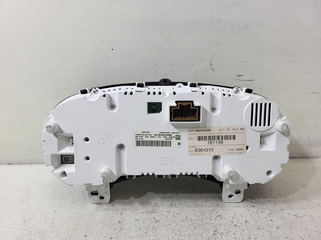 Pre-Owned 2015 Dodge Durango Speedometer Cluster 69K Miles OEM Y63290
