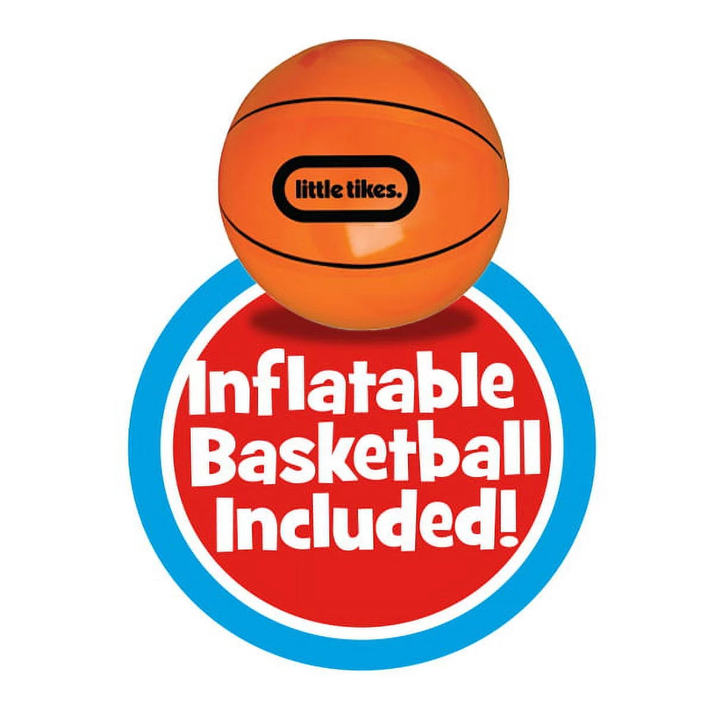 Inflatable Pool with Basketball Hoop and Ball D311254