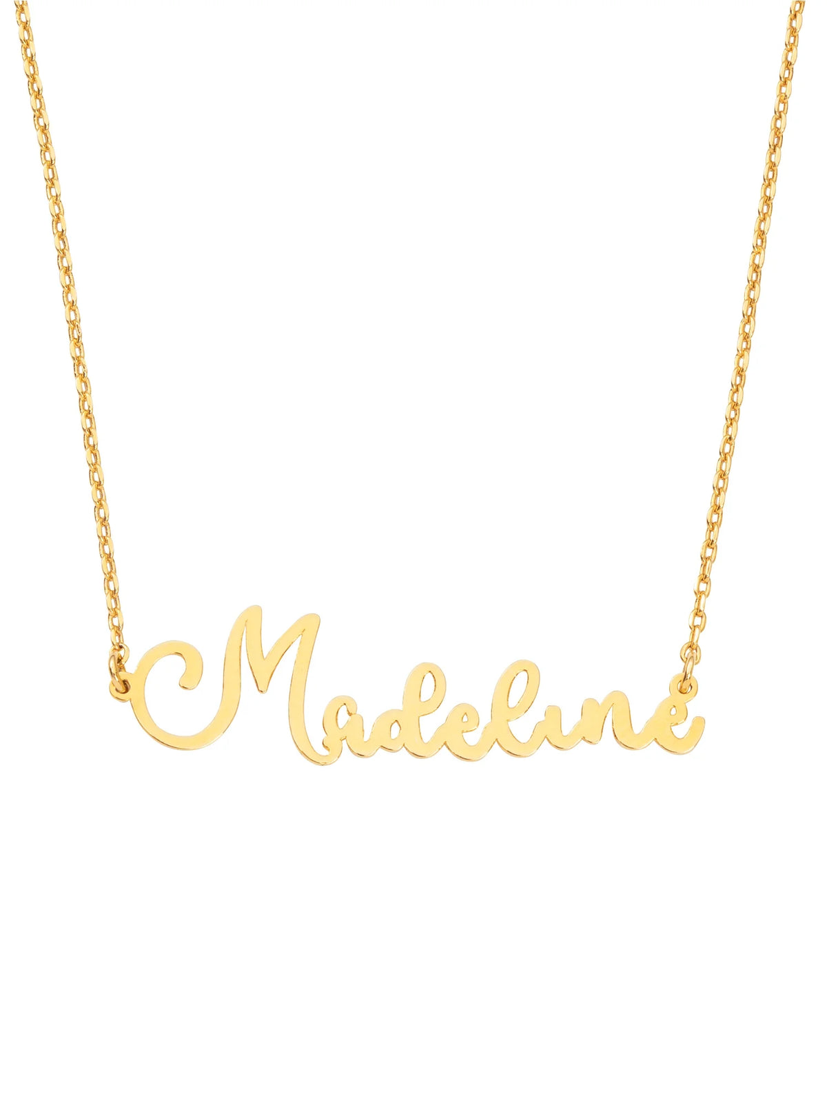 Sterling Silver Script Name Necklace Z137631