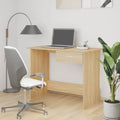 White Sonoma Oak Computer Desk with Storage Drawer Y796344
