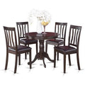 5 Piece Dining Set Cappuccino W2577