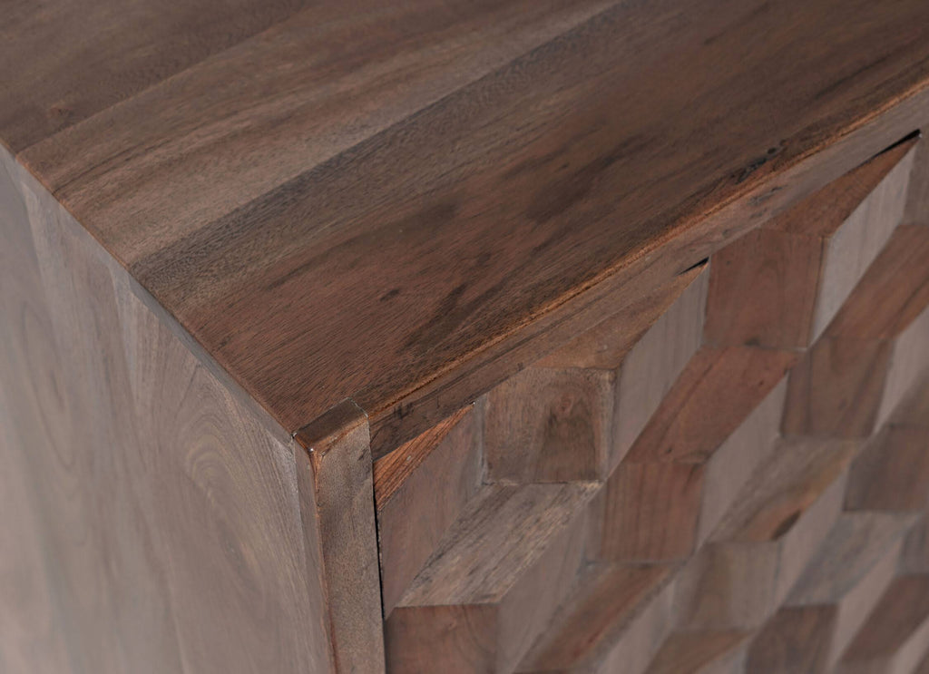 Dark Platinum Accent Cabinet P69498