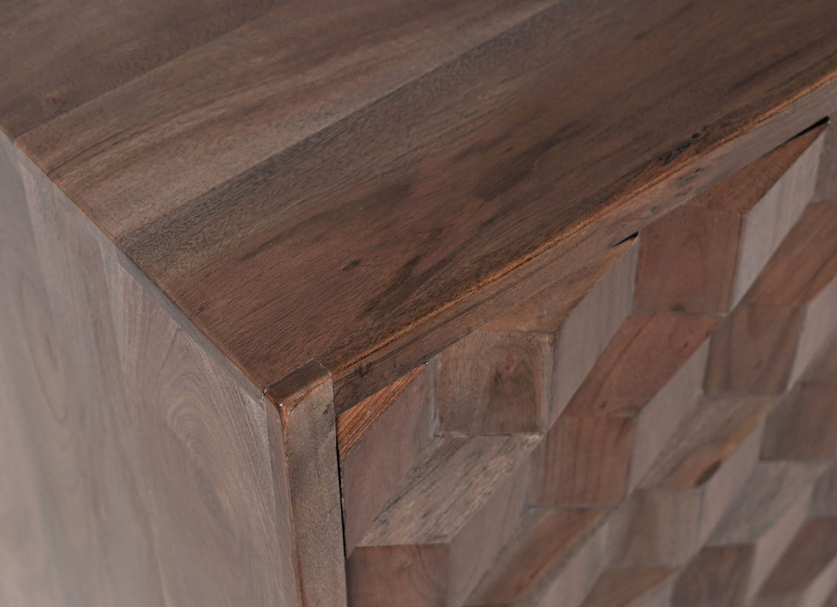 Dark Platinum Accent Cabinet P69498