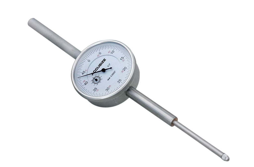 0-1'' by 0.0005'' Dial Indicators, Pack of 2 A842