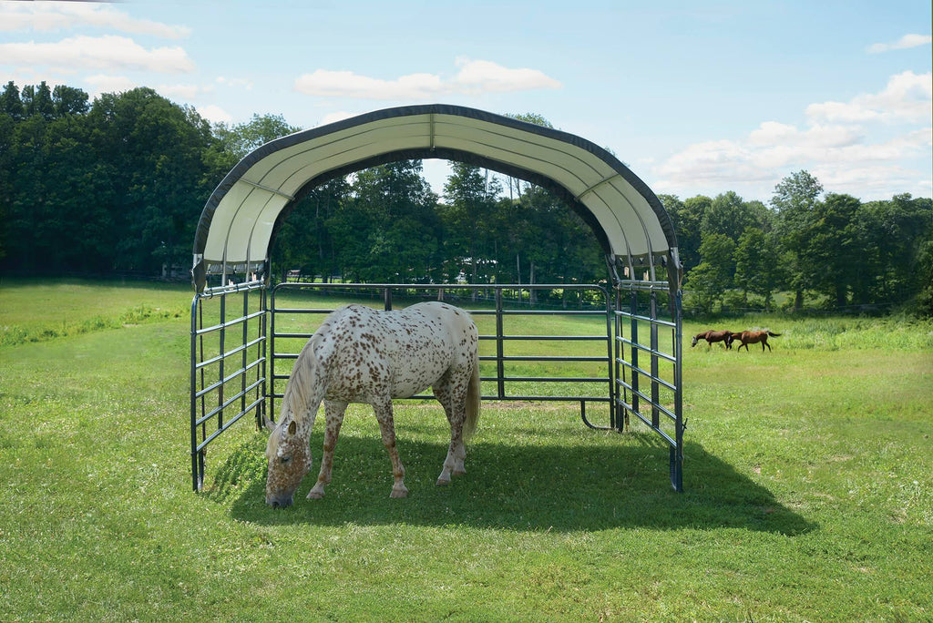 Green Round Corral Shelter Cover J981734