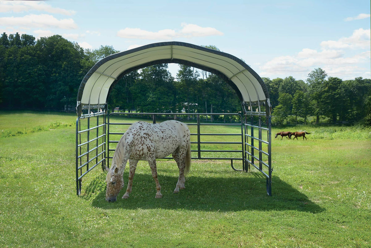 Green Round Corral Shelter Cover J981734