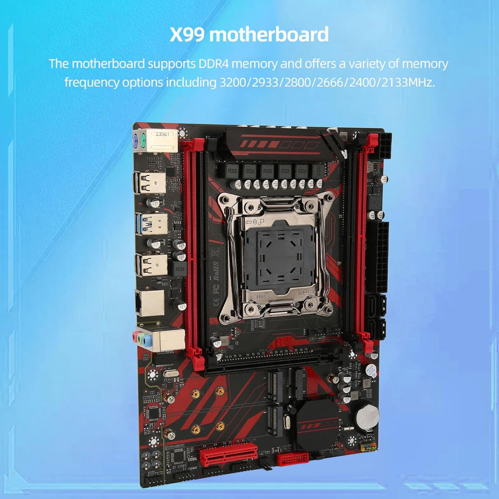 Micro ATX Motherboard with Dual M.2 Slots O61165