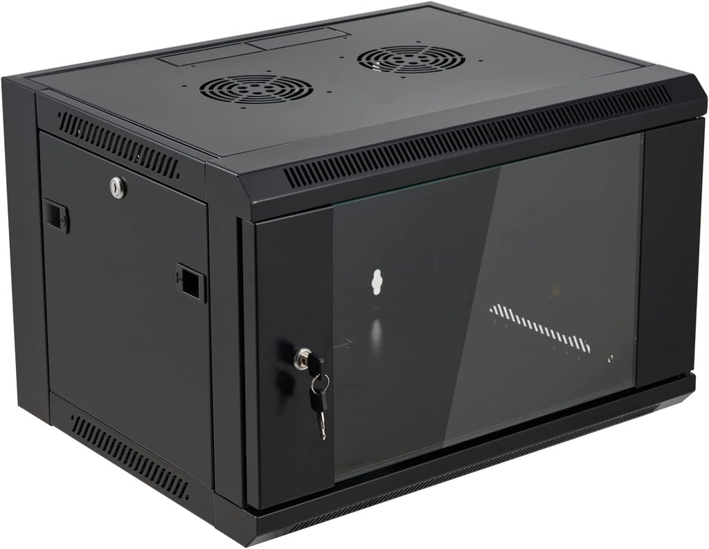9U Wall Mount Server Cabinet Network Rack Enclosure Z669