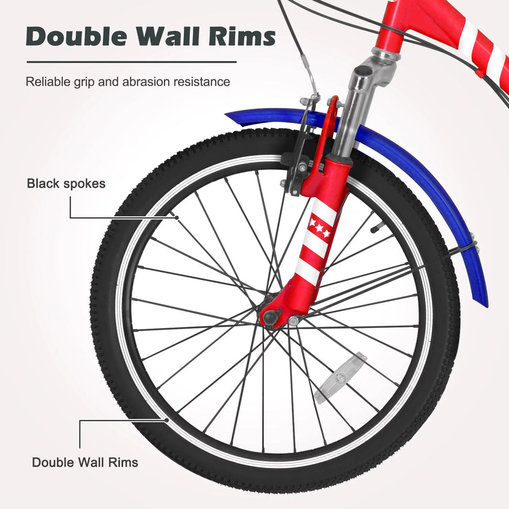20 Inch 7-Speed Folding Tricycle O821