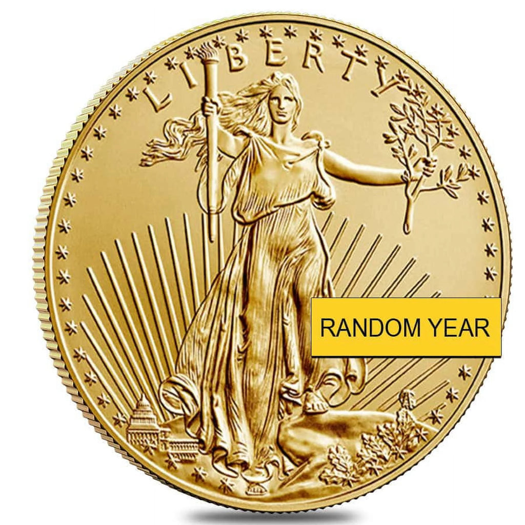 1/10 oz Gold American Eagle $5 Coin Y580791