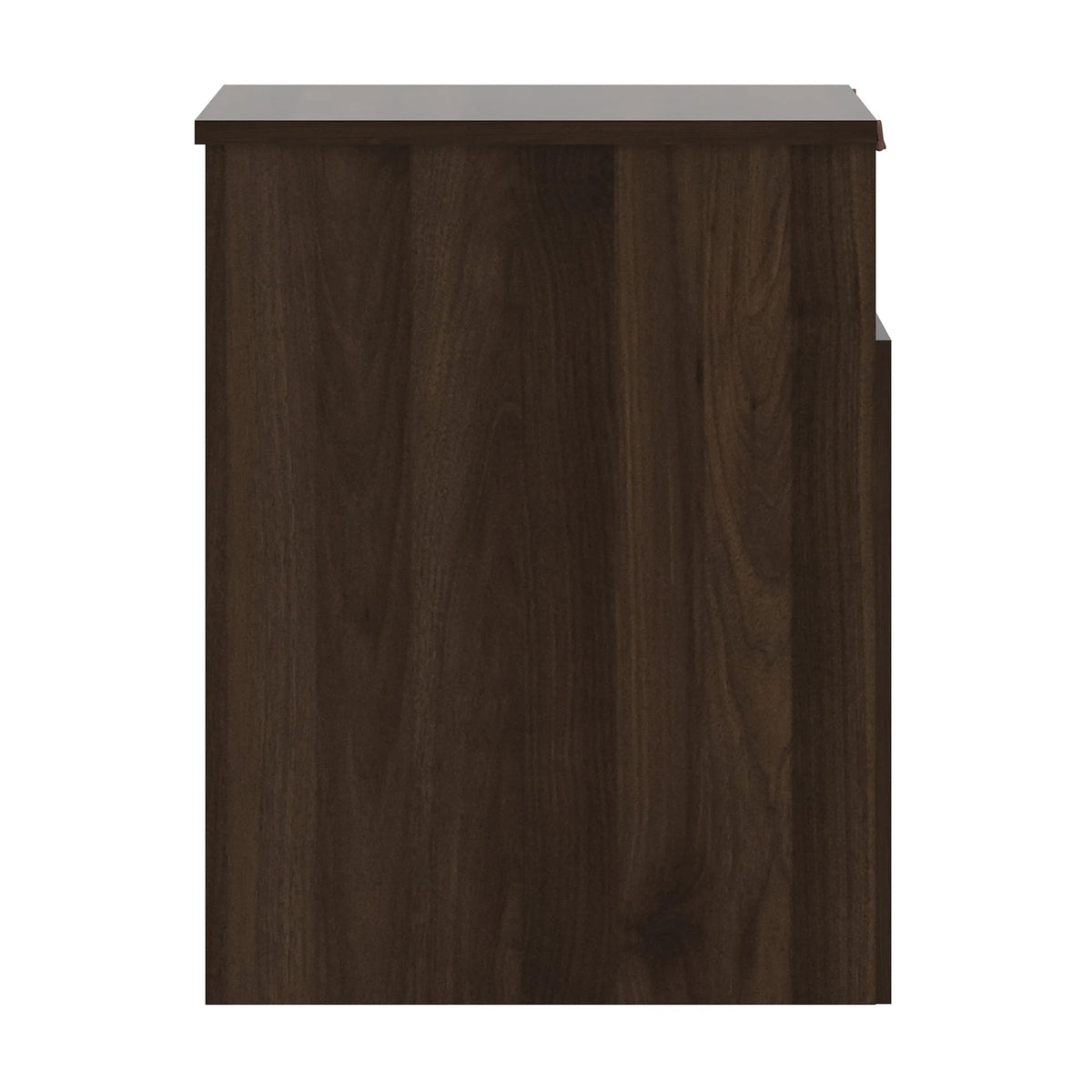 Dark Walnut Open Shelf Nightstand E588
