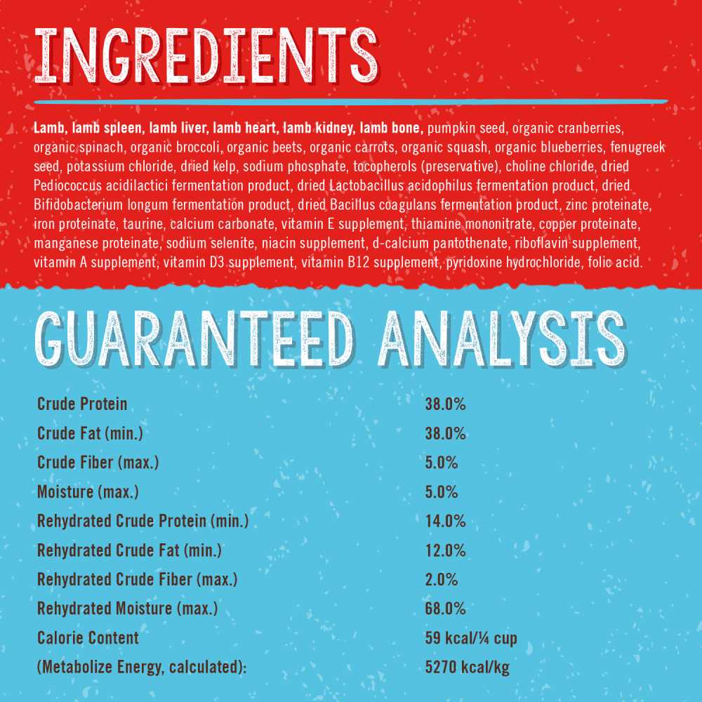 Freeze Dried Lamb Meal Mixers Dog Food H20669