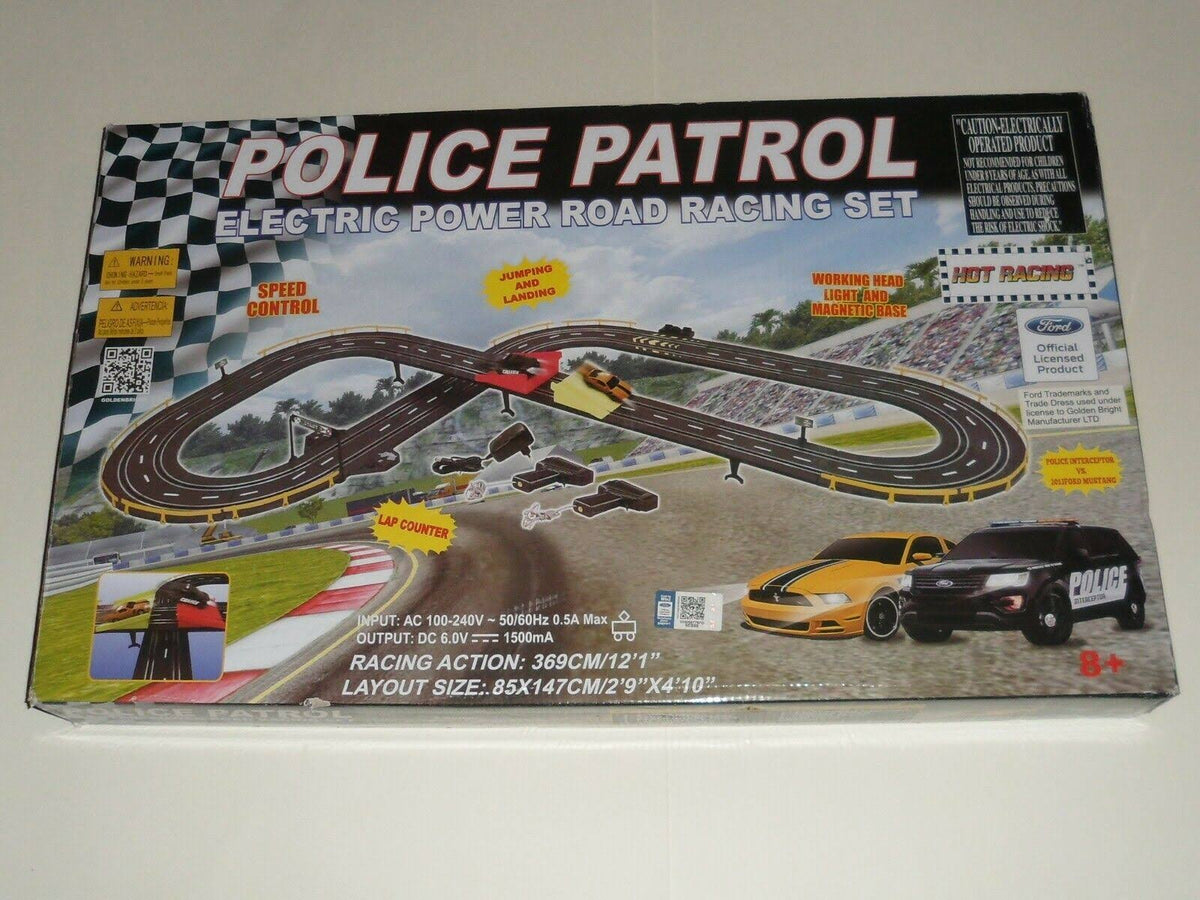 Electric Power Slot Car Race Track Set T39041
