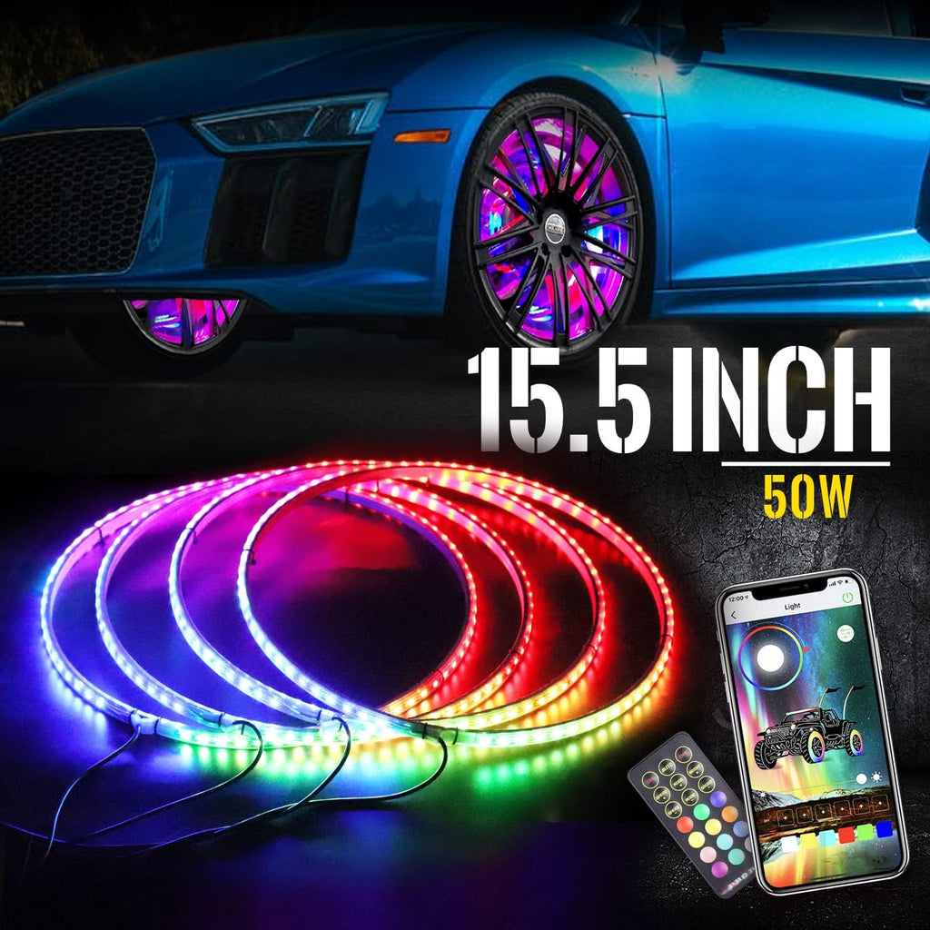 17inch Single Row Wheel Ring Light Kit -4PCS U323
