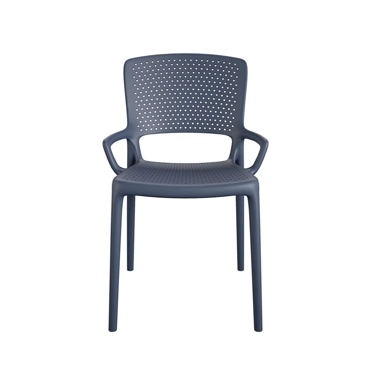 Navy Resin Stacking Chair 2-Pack B4128