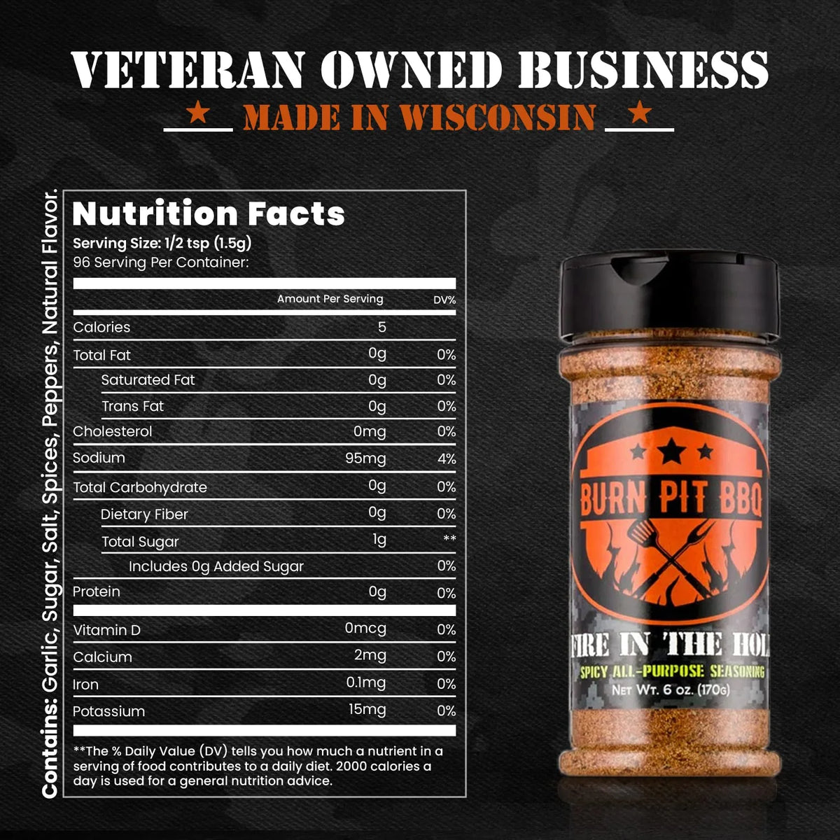 Spicy All-Purpose Seasoning - 6 oz Q76592