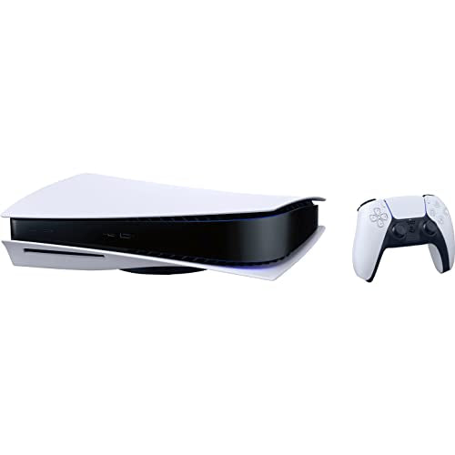 Playstation 5 Disc Version Gaming Console Bundle - 16GB GDDR6 Memory, 825GB SSD, 4K Blu-ray Player P607