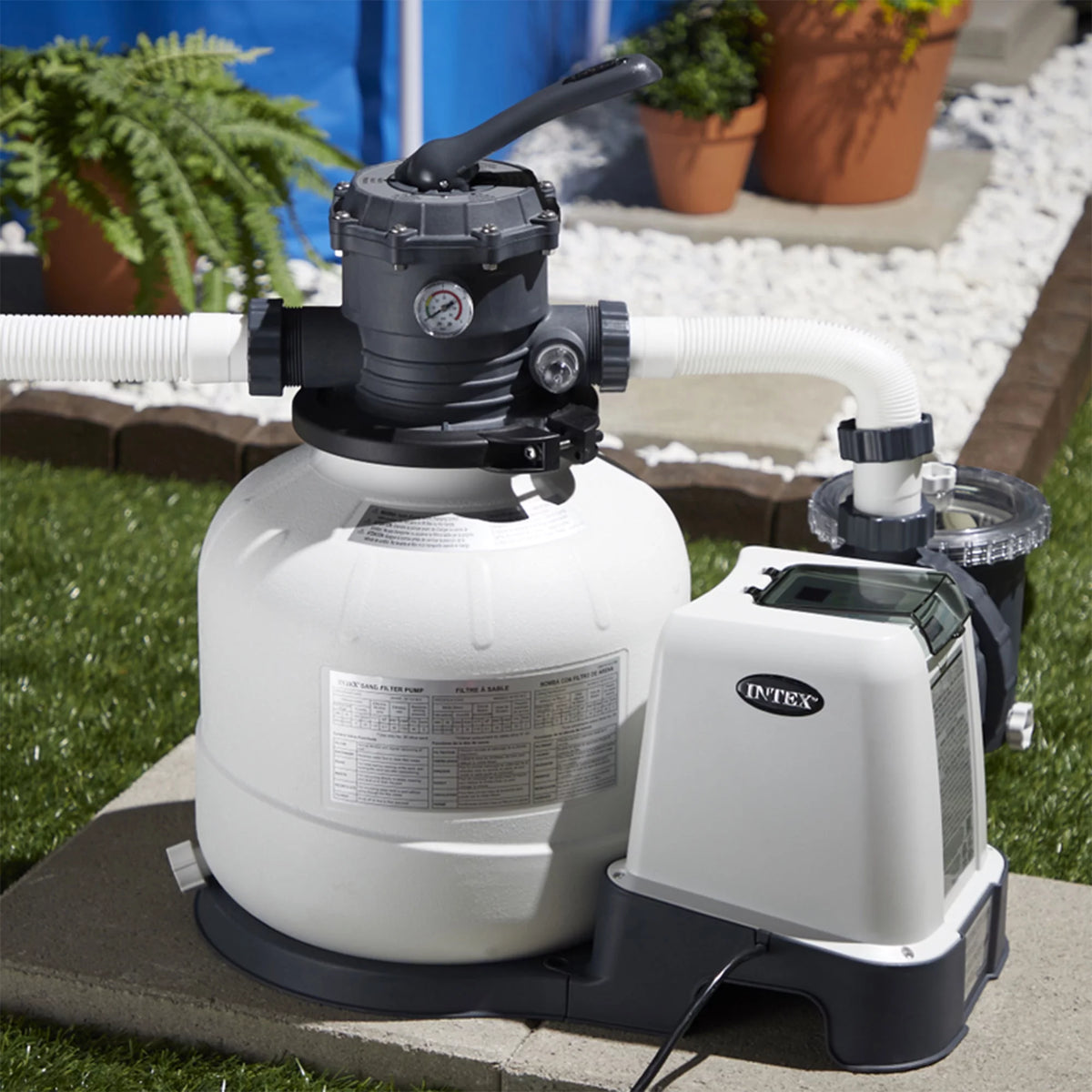 10 inch Sand Filter Pool Pump with GFCI Z8507
