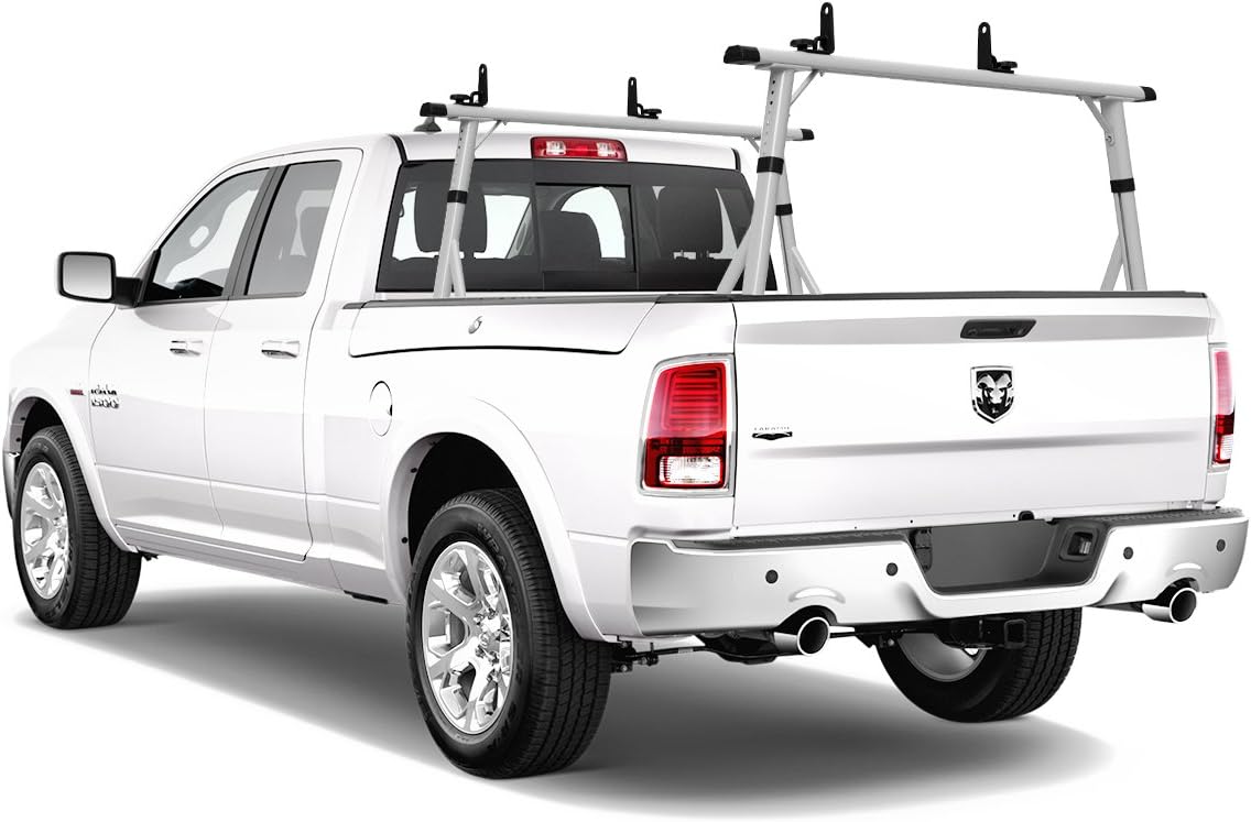 Aluminum Ladder Rack 55" Cross Bars Silver Y671