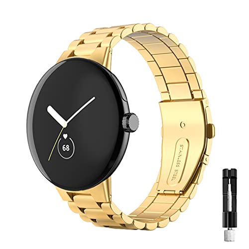 Stainless Steel Adjustable Watch Band for 41mm Pixel Watch D59483