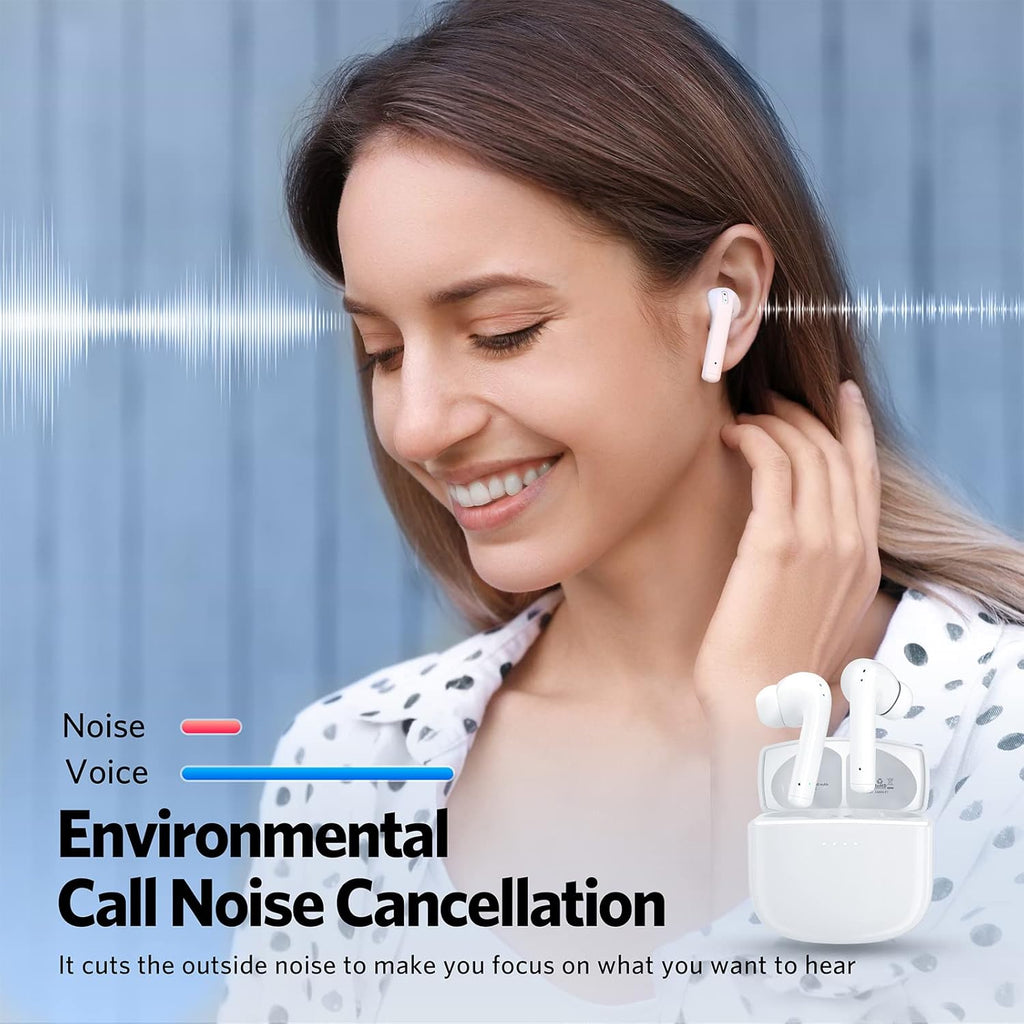 Active Noise Cancelling Bluetooth Wireless Earbuds H518954