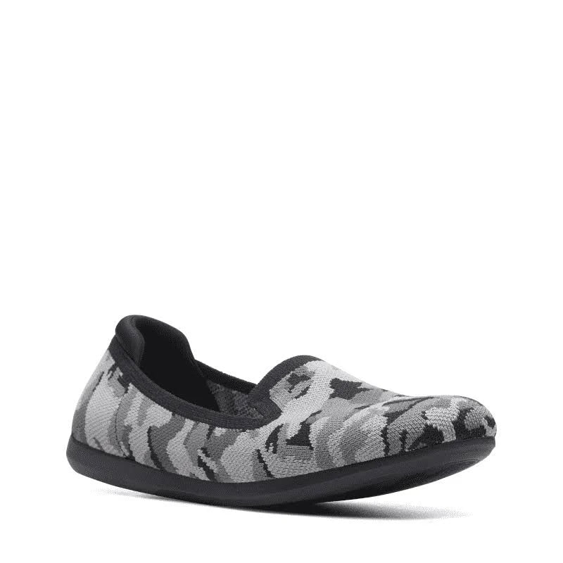 Black Camo Knit Shoes K694