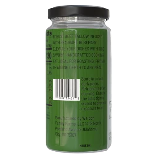 Rendered Beef Tallow, 2 pack, Grass fed, 16oz Total X46455