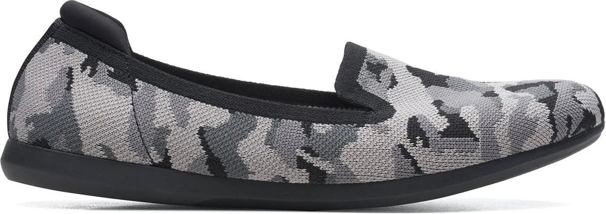 Black Camo Knit Shoes K694