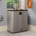 Grey Base Storage Cabinet U581