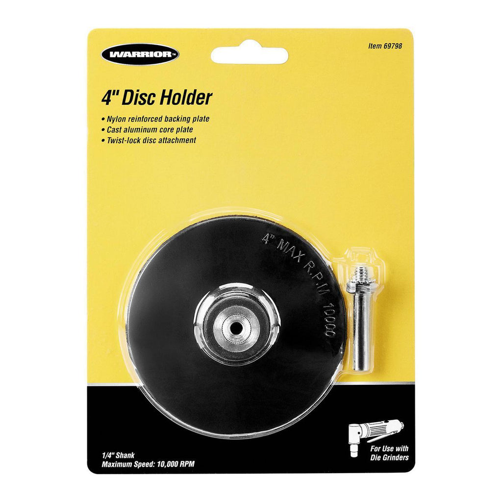 4 in. Disc Holder with 1/4 in. Shank H78829