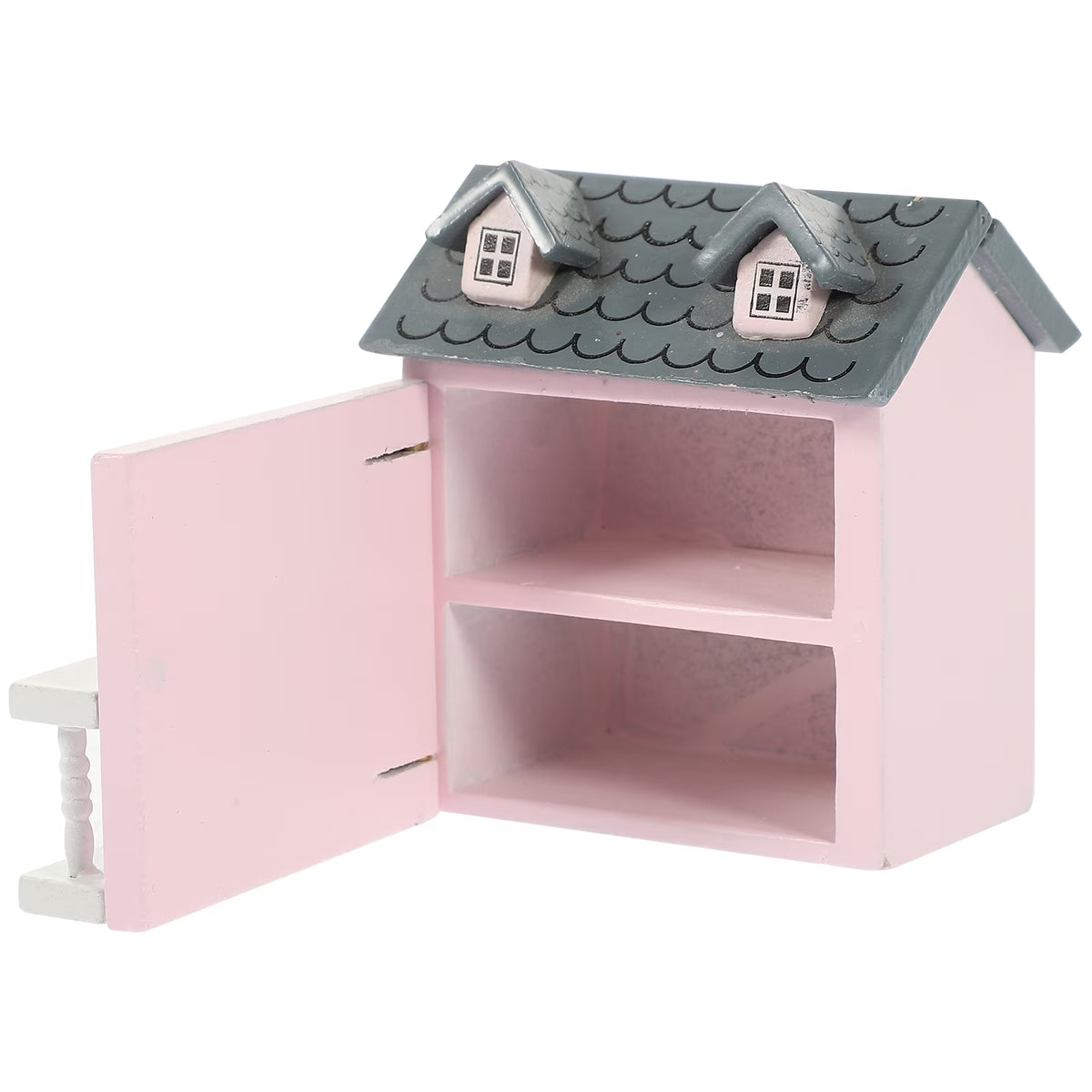 Miniature Wooden Doll House Villa K363