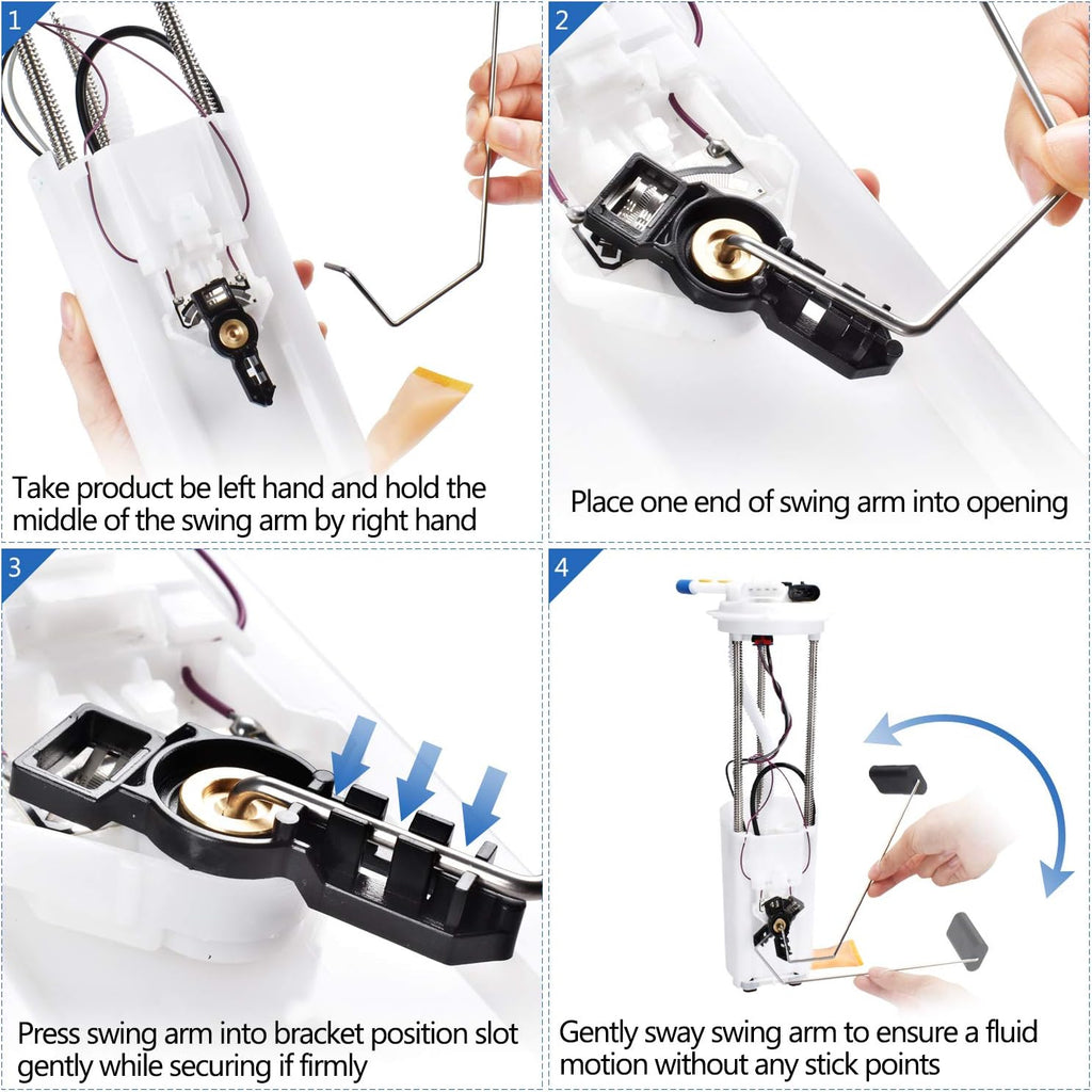 Fuel Pump Assembly with Sensor Pack of 2 A542