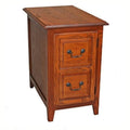 Medium Oak Shaker Cabinet End Table G673574