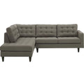 Grey Fabric Sectional Sofa C1497