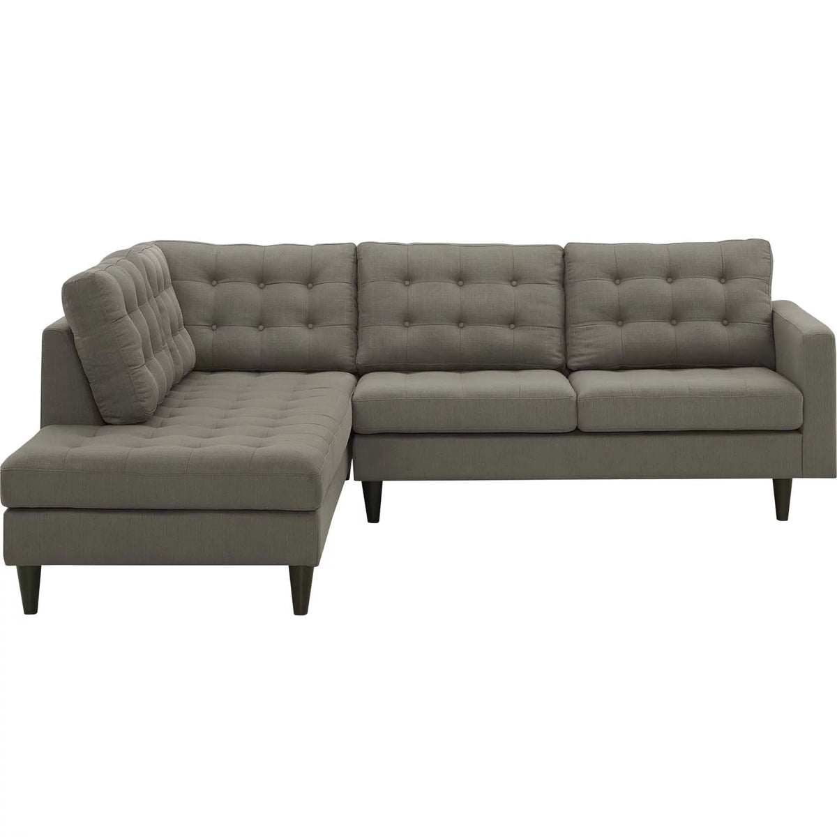 Grey Fabric Sectional Sofa C1497