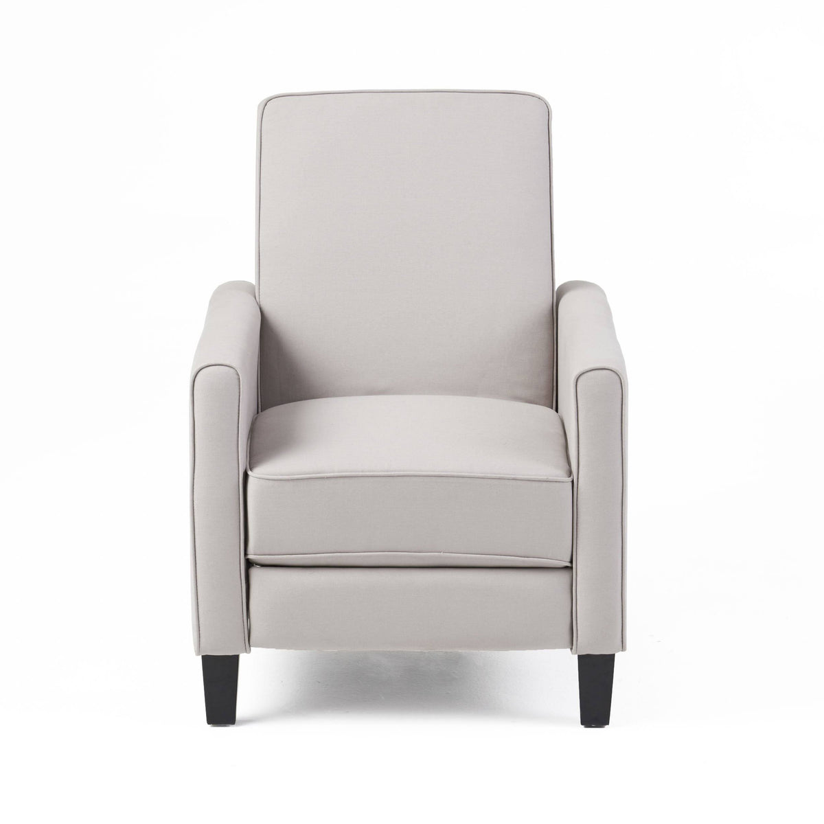 Set of 2 Fabric Recliner Moss Gray Z33845