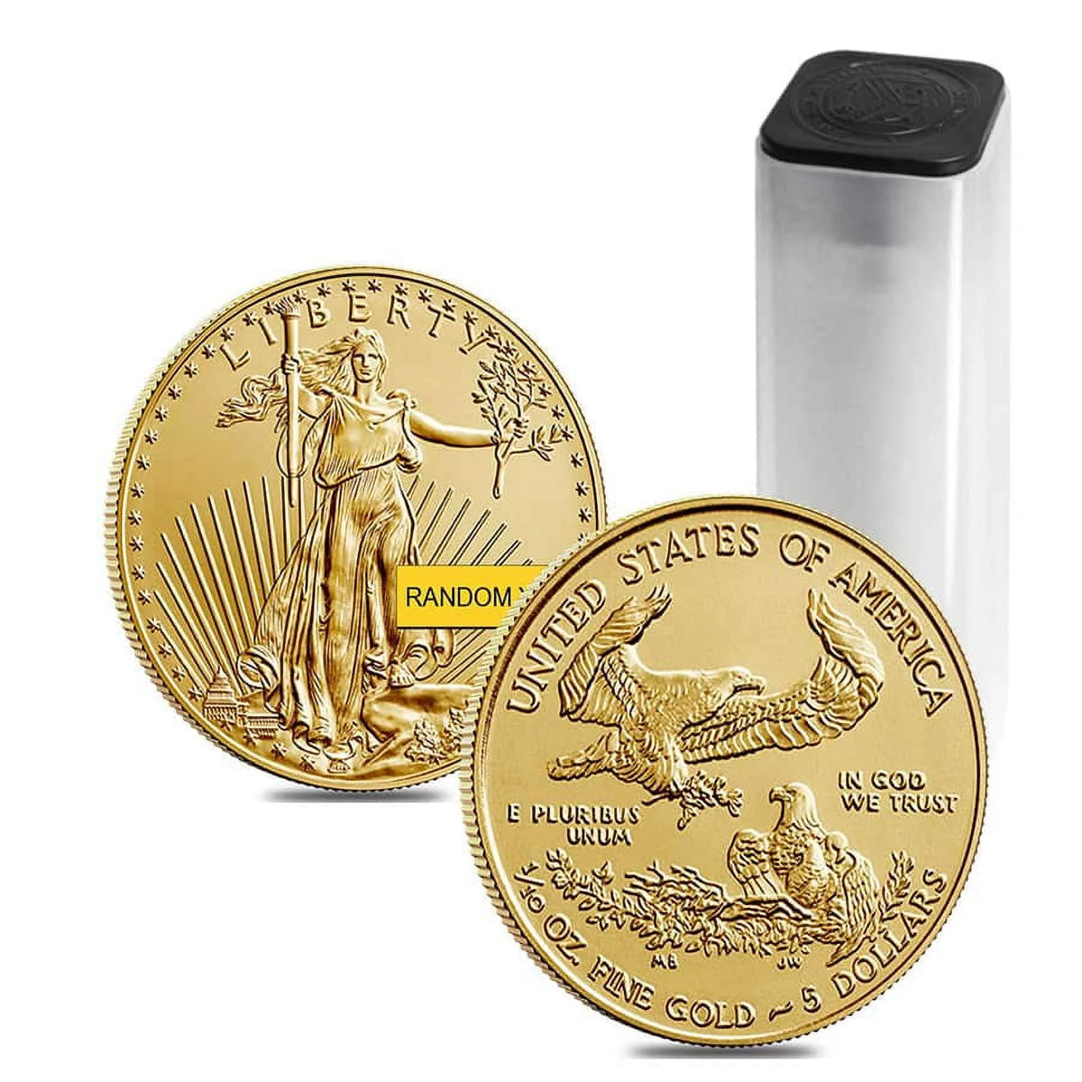 1/10 oz Gold American Eagle $5 Coin Y580791