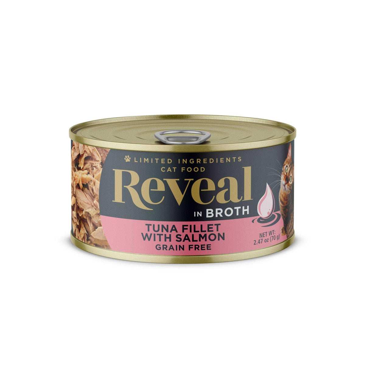 Grain Free Tuna Fillet Broth Wet Cat Food F57960
