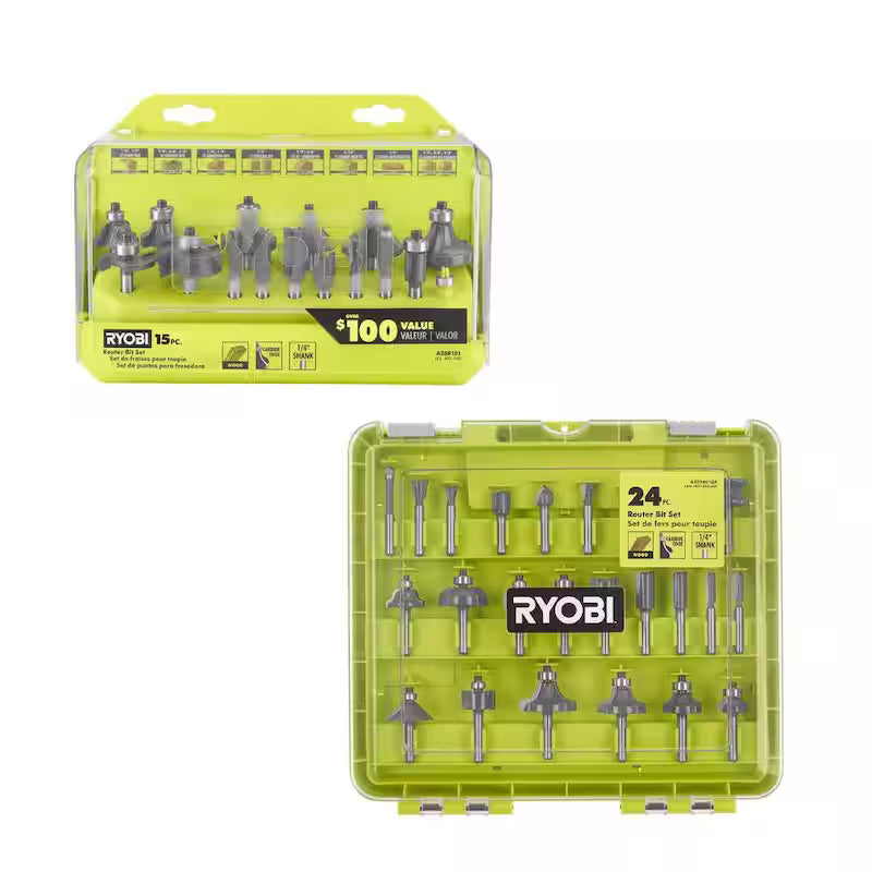 24-Piece Router Bit Set L128048