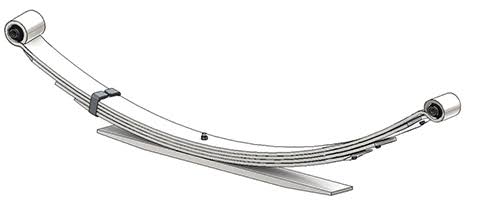 1980 - 1996 Ford Bronco Rear Leaf Spring, 5 Leaves, 1650 lbs Capacity X3785