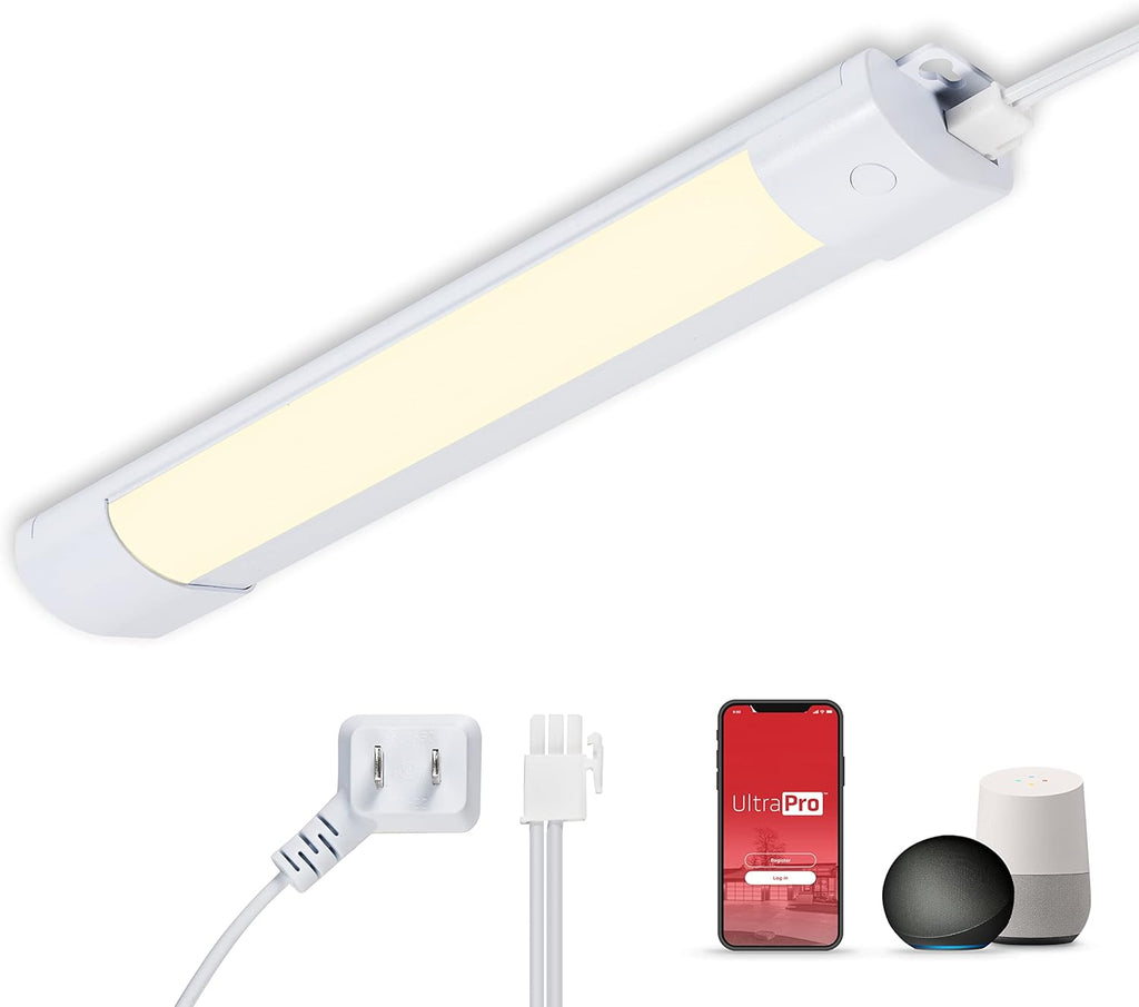 LED 36in Wi-Fi Smart Under Cabinet Lighting Fixture, Dimmable, Plug-in, Linkable, 2700K E578