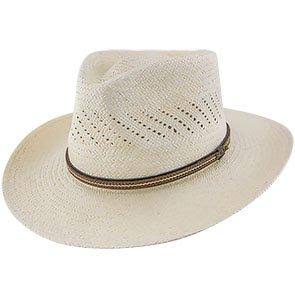 Natural Vented Straw Hat C2142
