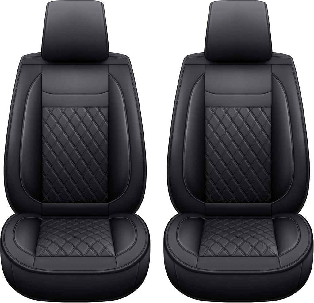 Full Set Faux Leather Car Seat Covers Y1271