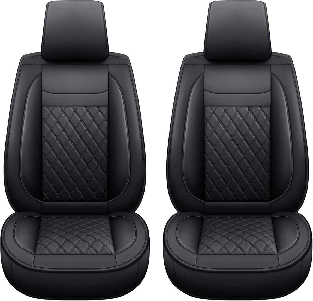 Full Set Faux Leather Car Seat Covers Y1271