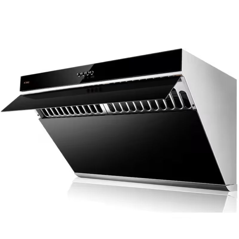 30 in. 850 CFM Under Cabinet or Wall Mount Range Hood with Push Button in Onyx Black M963