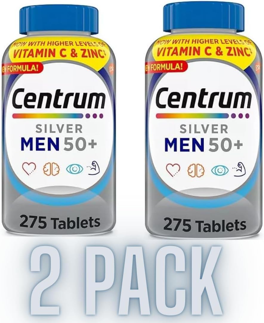 275 ct. Multivitamins for Men Over 50 (Pack of 2) K5647
